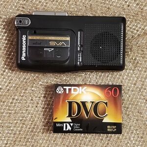 Panasonic Handheld Cassette Voice Recorder